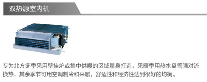 雙熱源室內機詳情